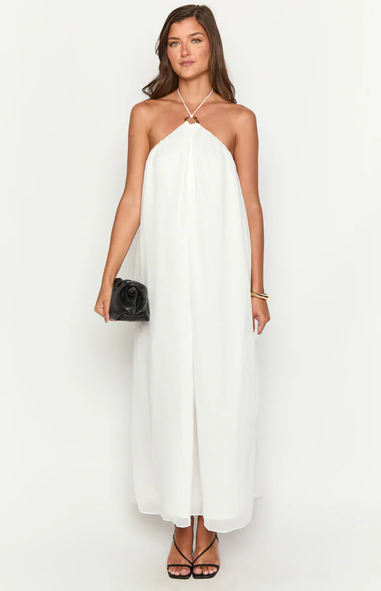 Eric White Maxi Dress