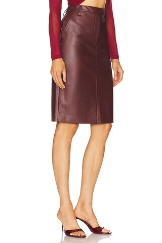 Phenix Faux Leather Skirt