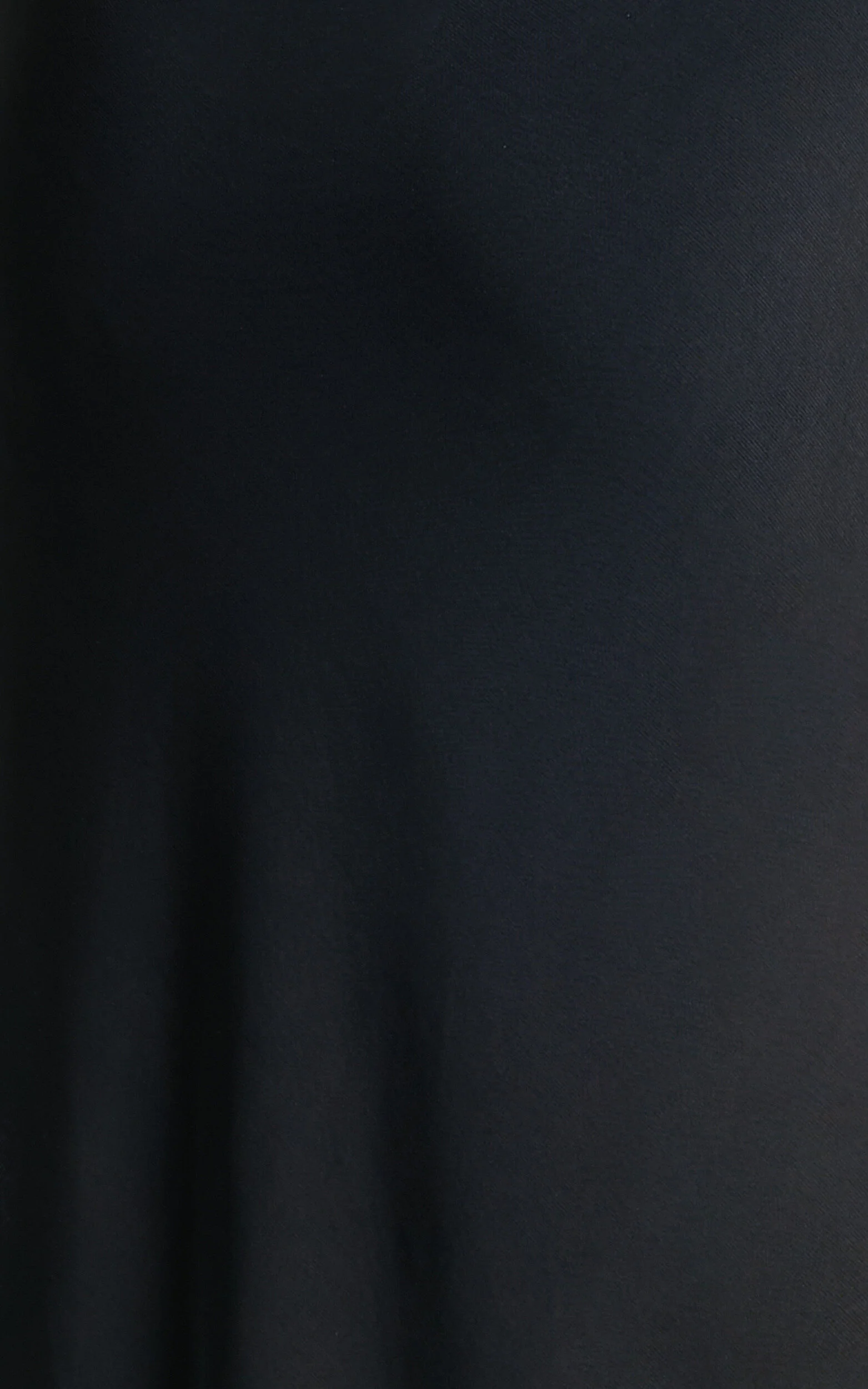 Carrie Maxi Dress - Cowl Back Lace Insert Dress in Black