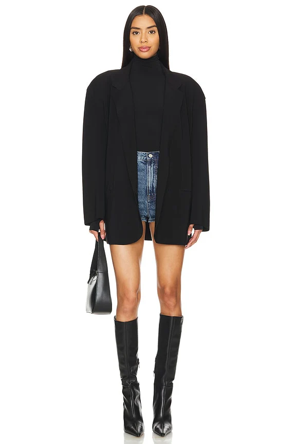 Slim Fit Long Sleeve Turtleneck Top