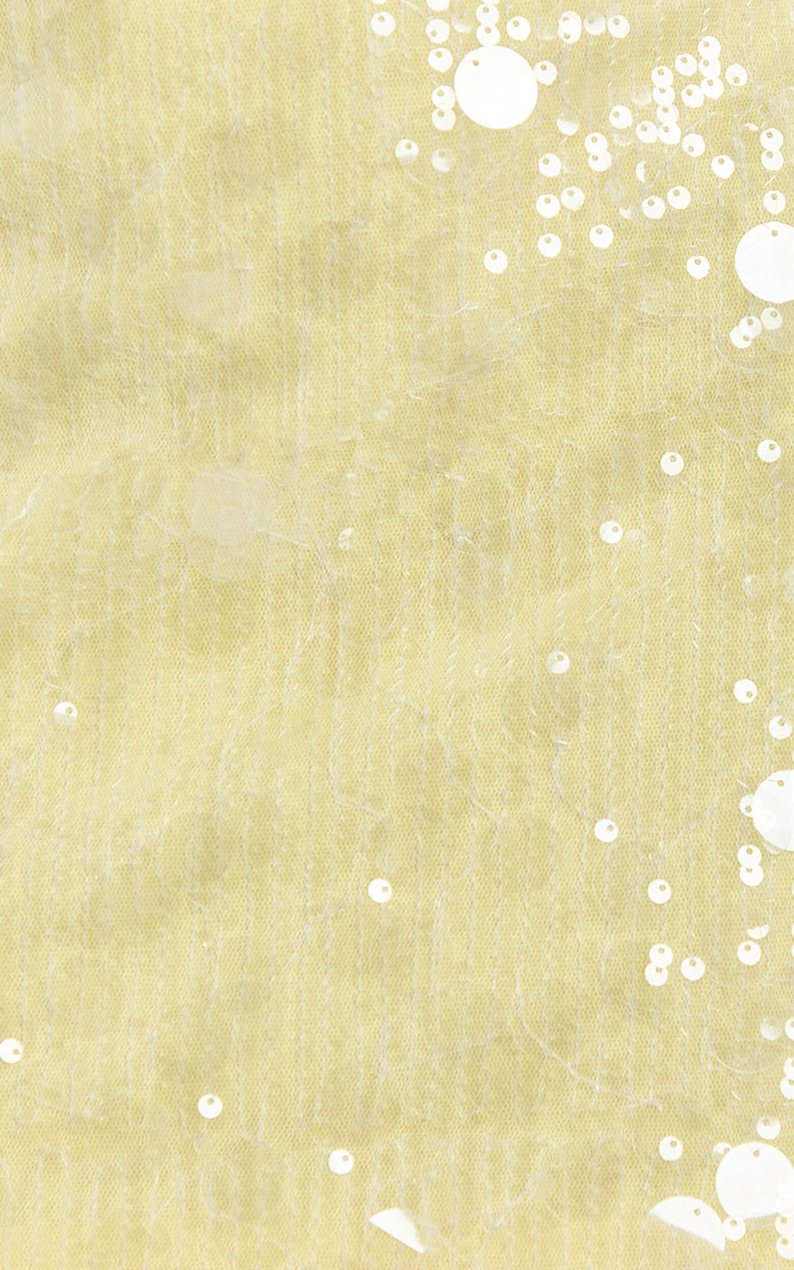 Rhonda Mini Skirt - Low Rise Sequin Skirt in Lemon