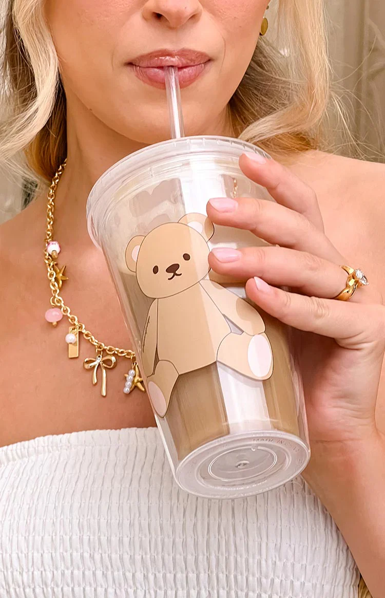 Teddy Bear Tumbler Cup