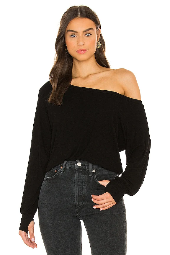 Kristopher Open Shoulder Top