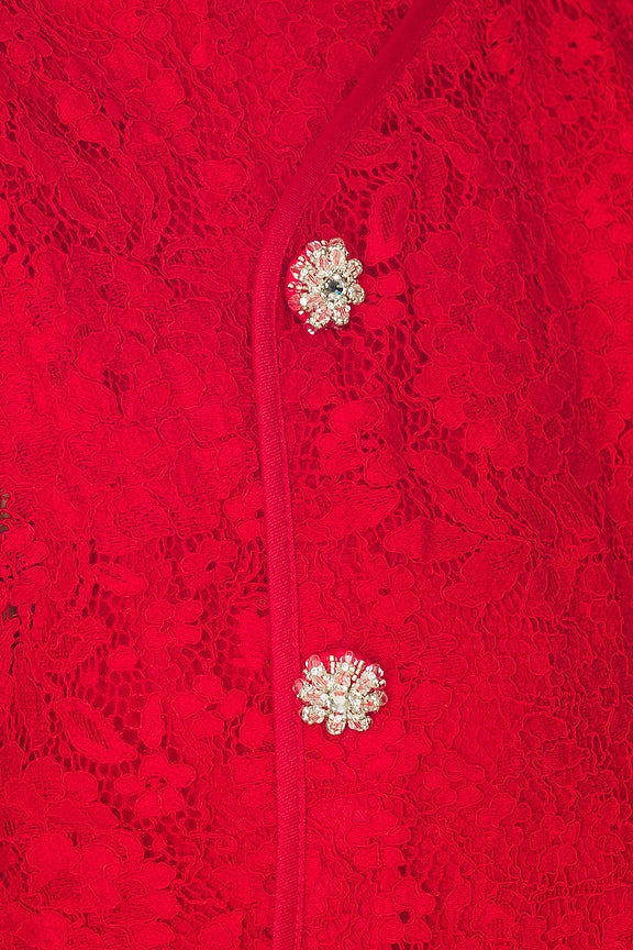 Fine Lace Mini Dress