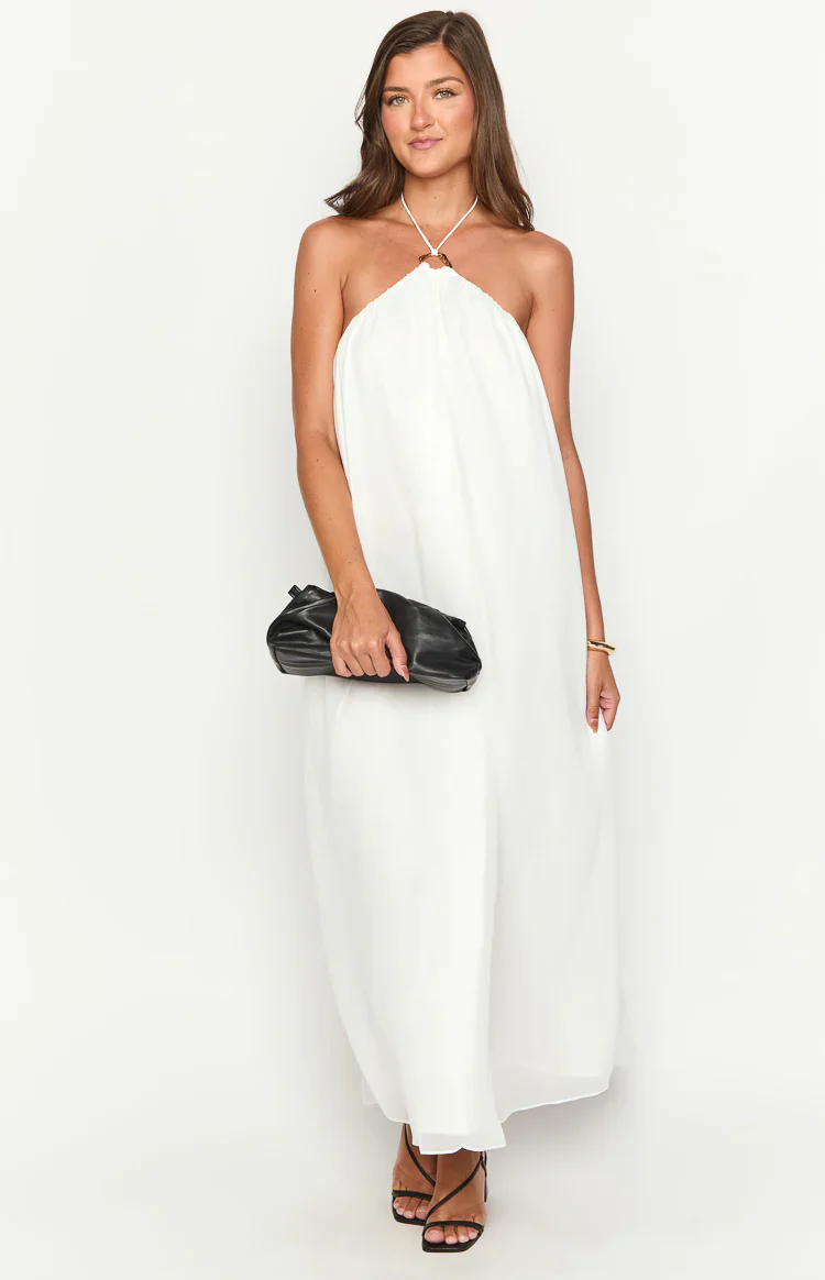 Eric White Maxi Dress