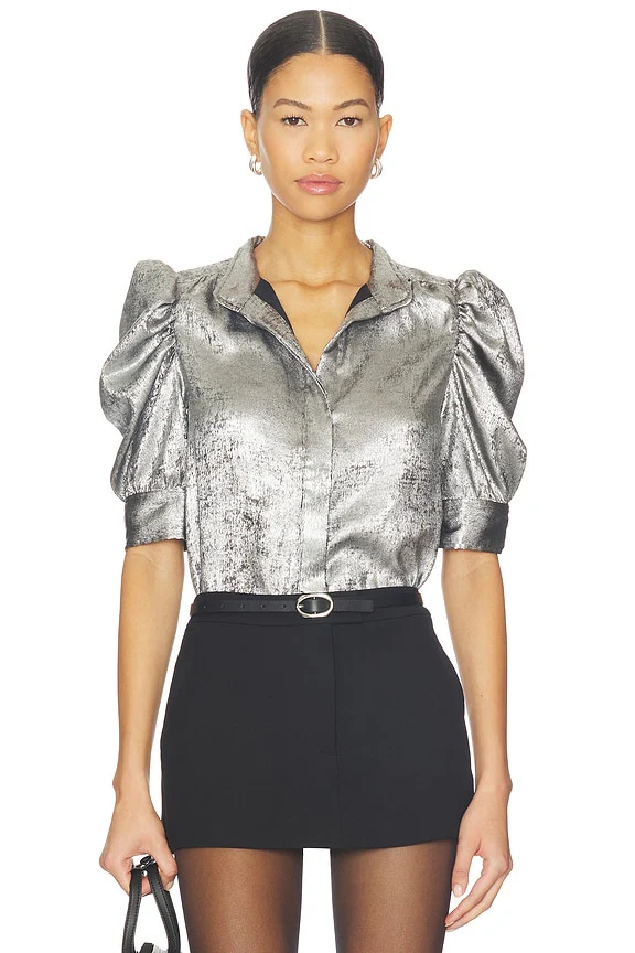 The Shiny Gillian Blouse