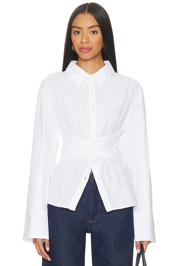 Teigan Cinched Button Shirt