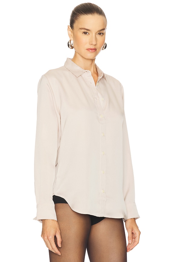 Silky Smooth Button Down