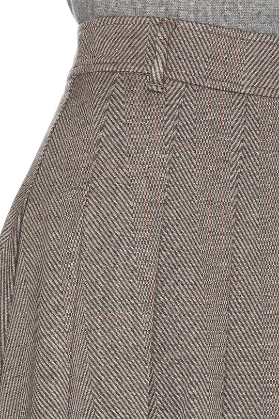 Irina Ponte Pleated Mini Skirt