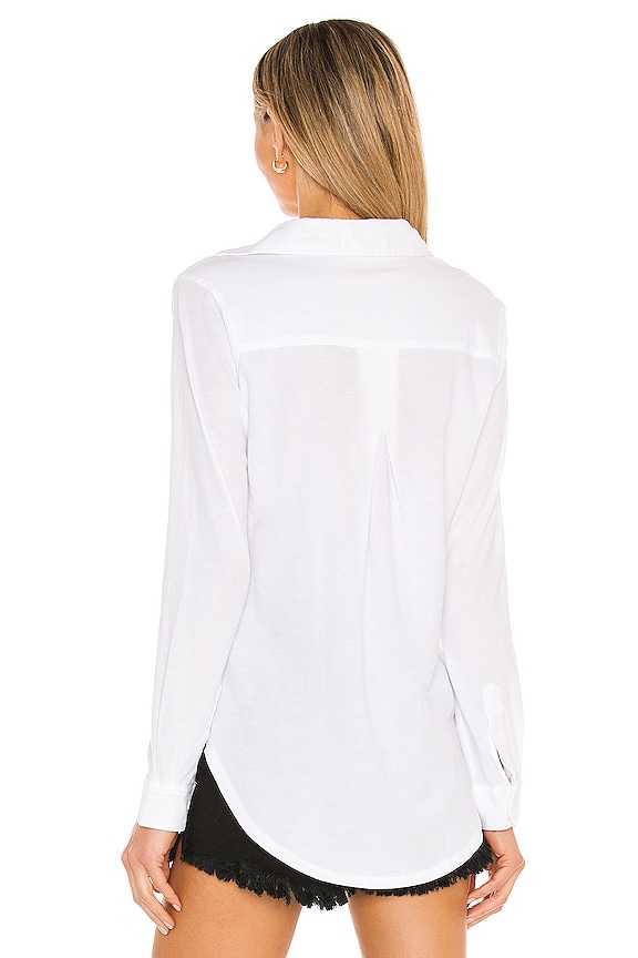 Light Weight Jersey Button Down