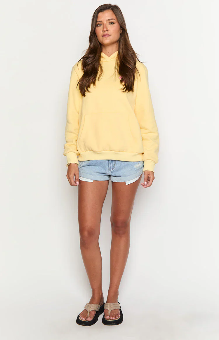 Beginning Yellow Hibiscus Hoodie