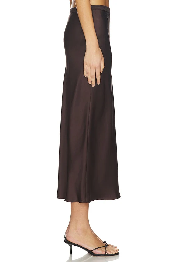 Bar Silk Skirt