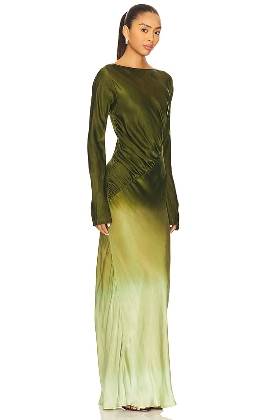 Fluid Drape Maxi Dress