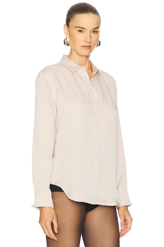 Silky Smooth Button Down