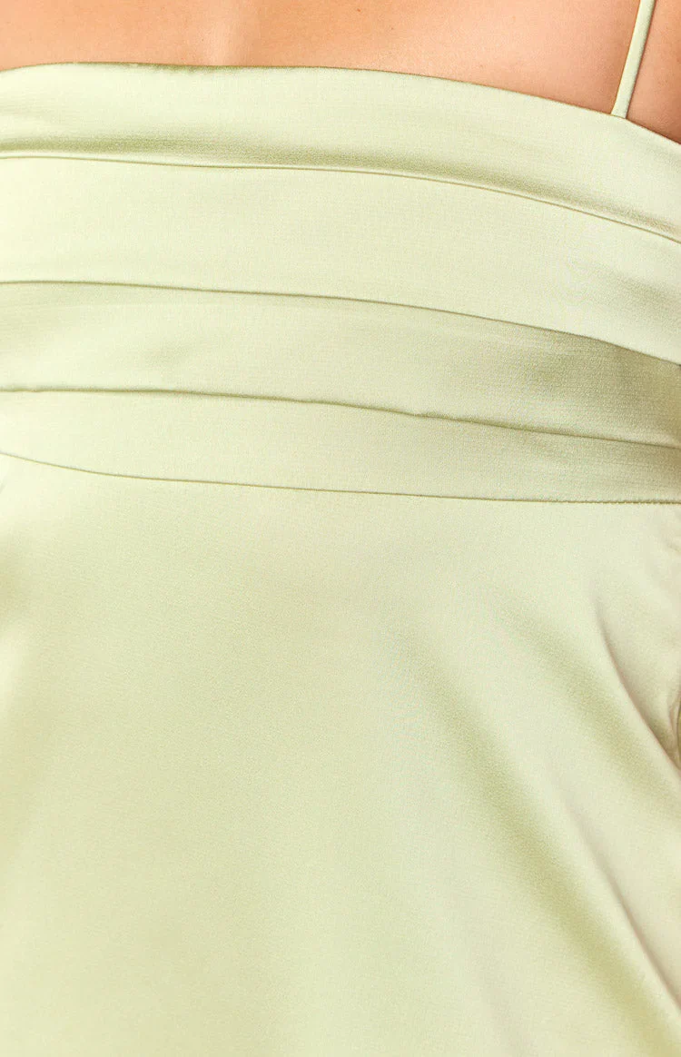 Chantell Sage Mini Dress