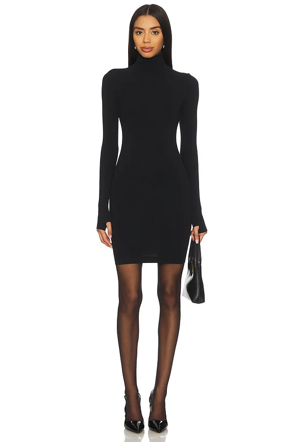 Ballet Body Turtleneck Mini Dress