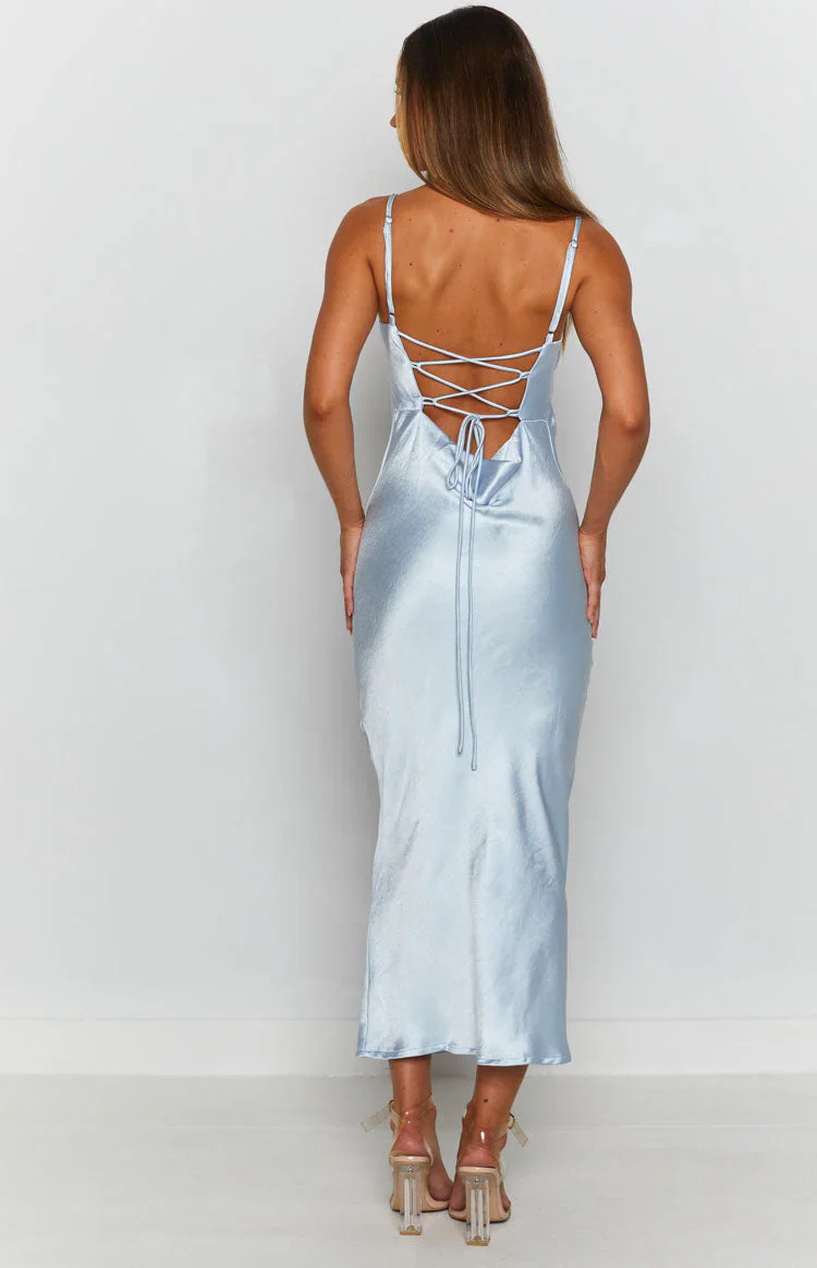 Amaryllis Dress Baby Blue