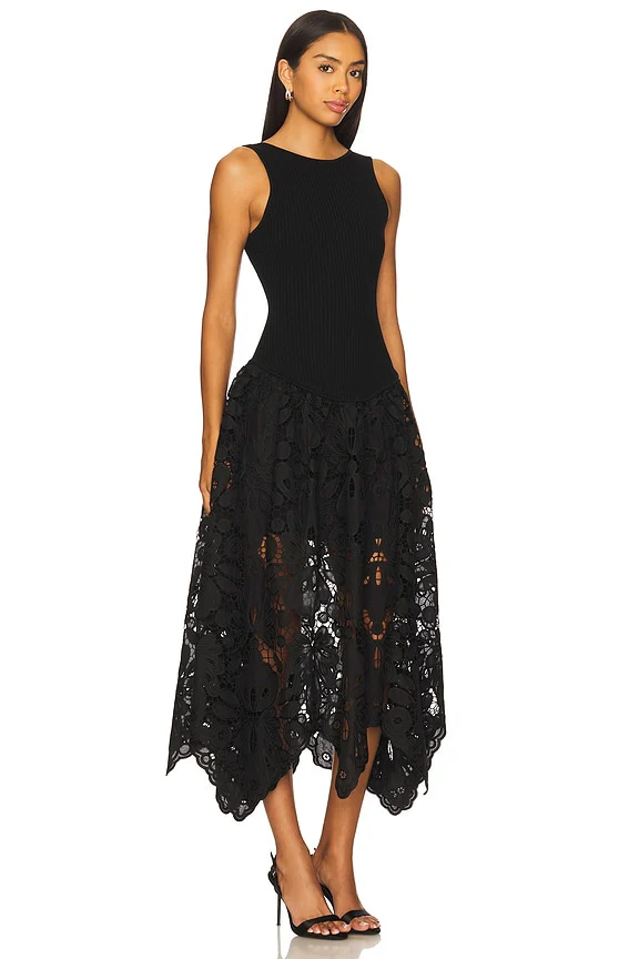 Atlas Knit Midi Dress