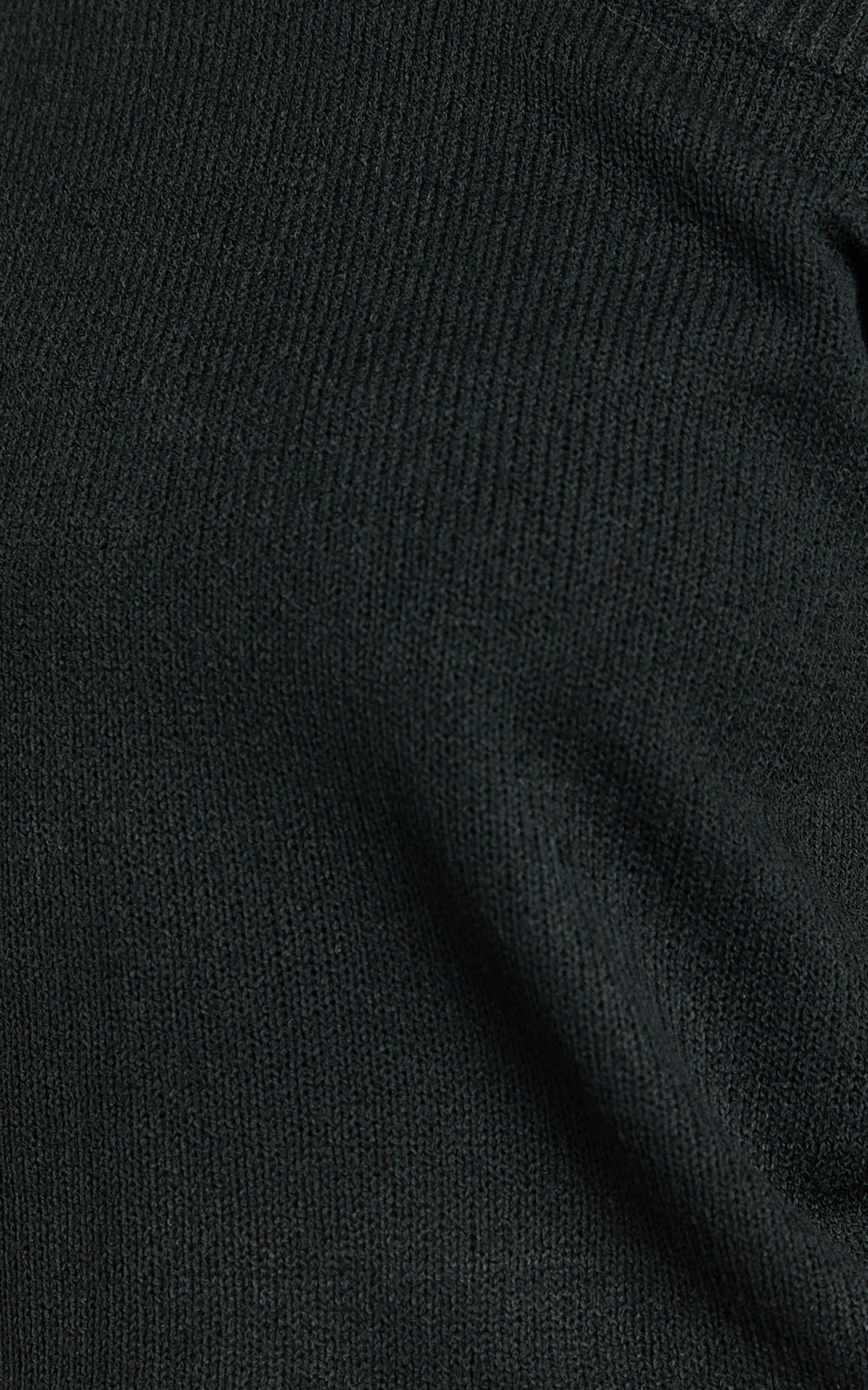 Marilou Top - Knit Off Shoulder Top in Black