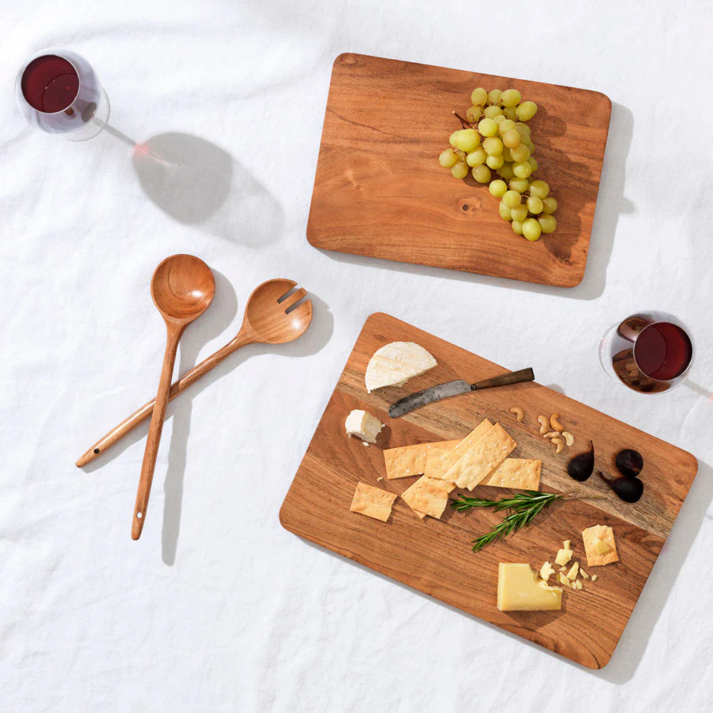 Small Wood Serving Board (13.9