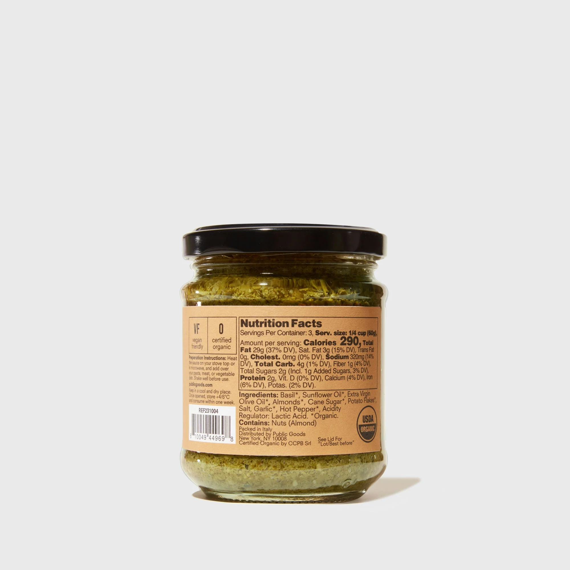 Organic Pesto