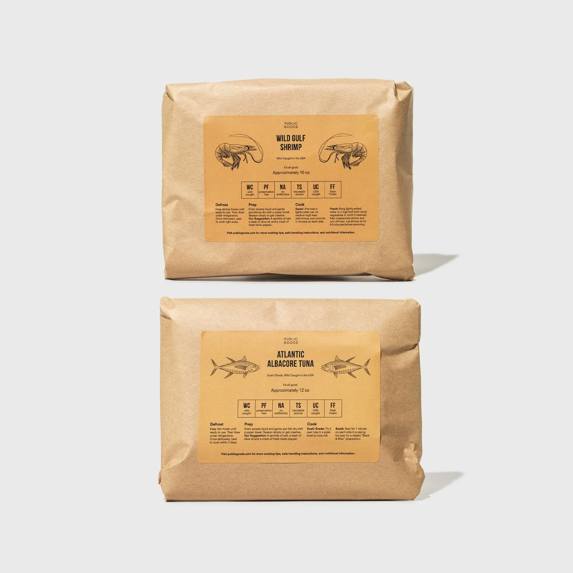 Tuna & Shrimp Pack, 12 Servings