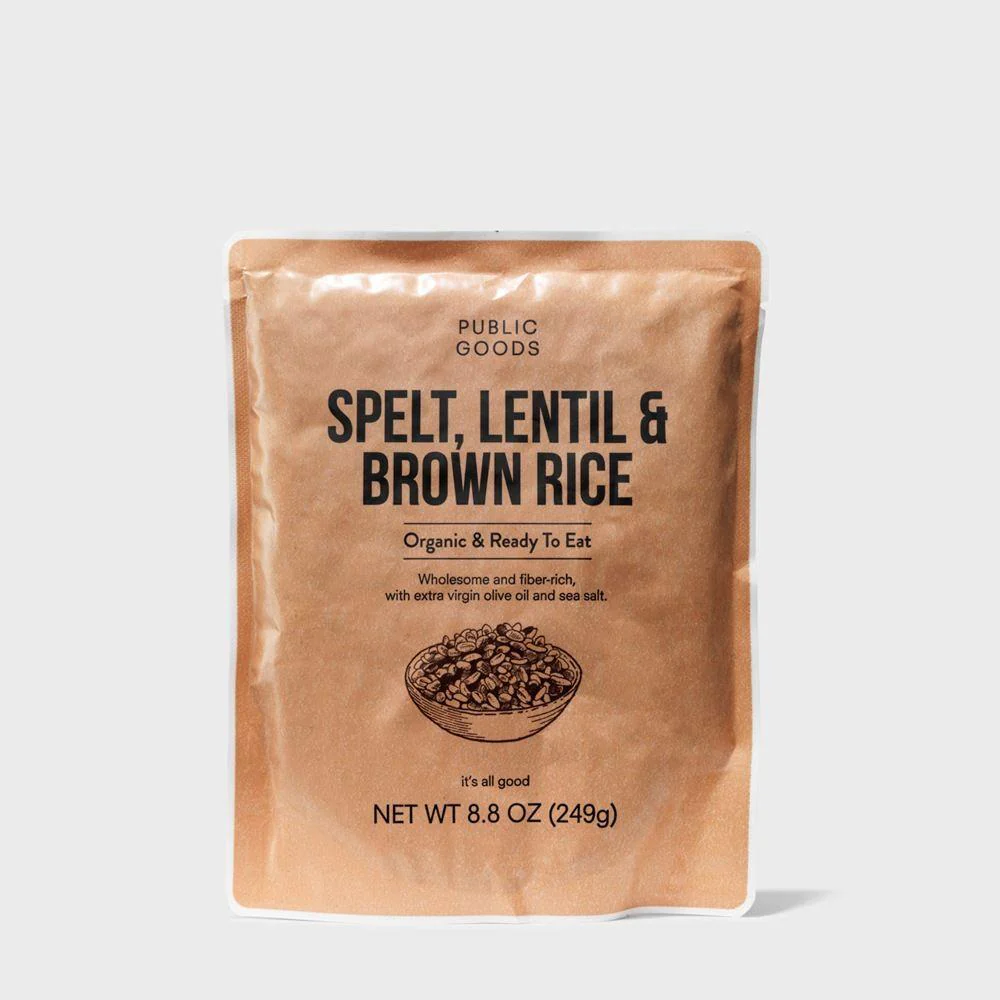 Organic Spelt, Lentil & Brown Rice