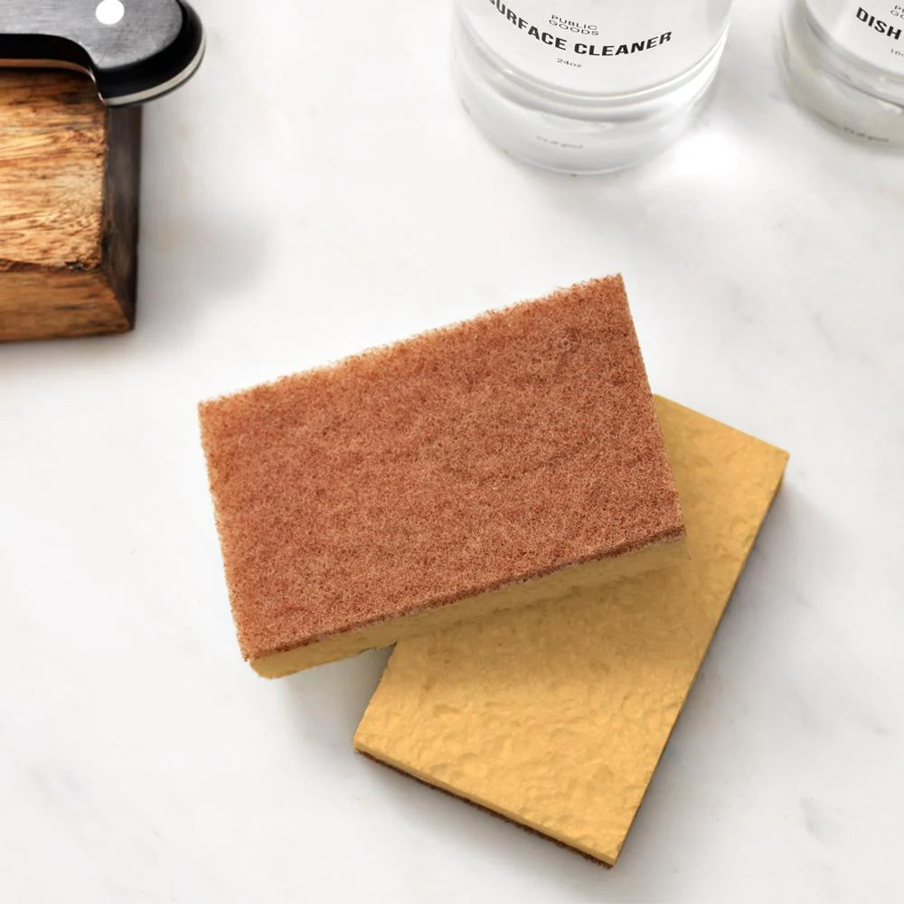 Walnut Scrubber Sponge