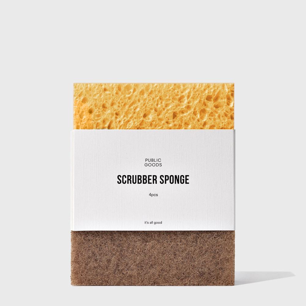 Walnut Scrubber Sponge