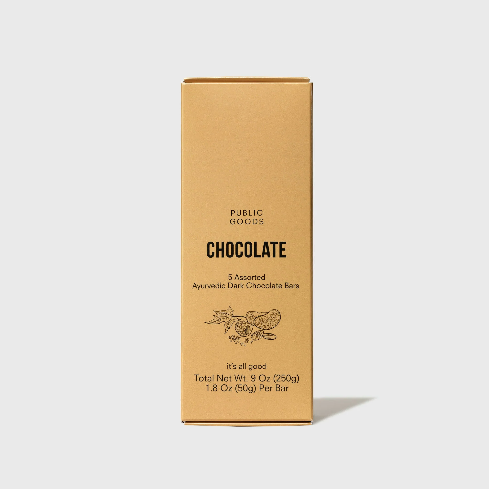 Organic Assorted Ayurvedic Dark Chocolate Bars