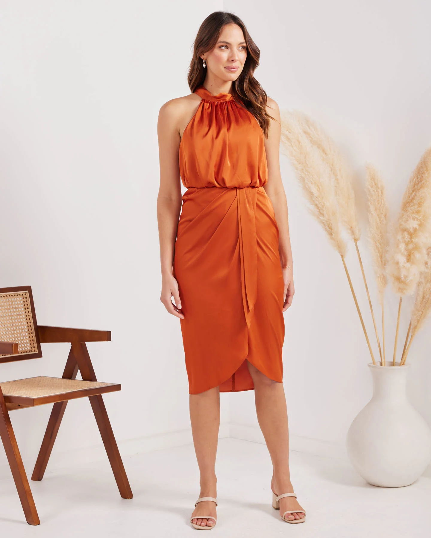 Karina Dress-Rust