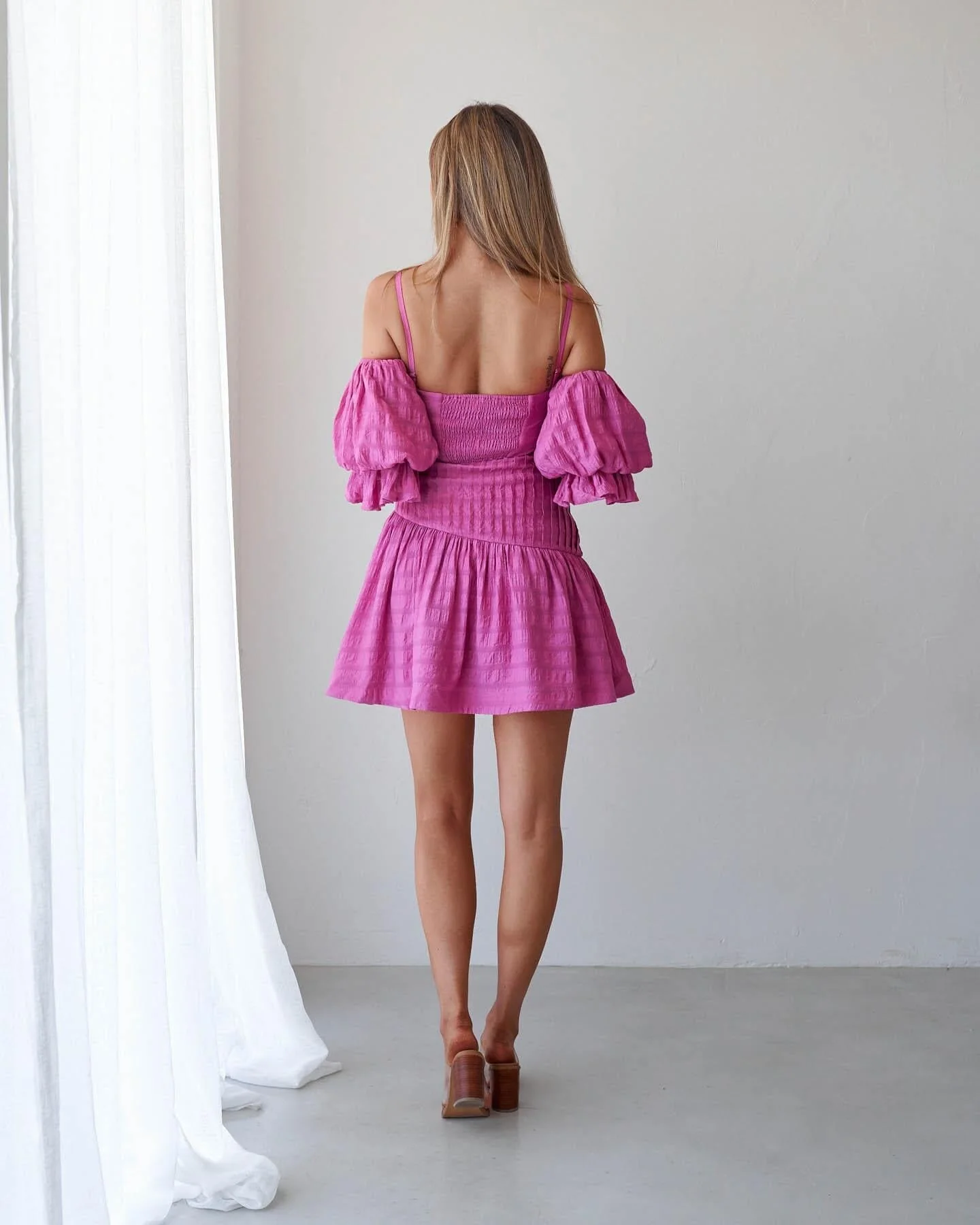 Penny Dress-Fuchsia