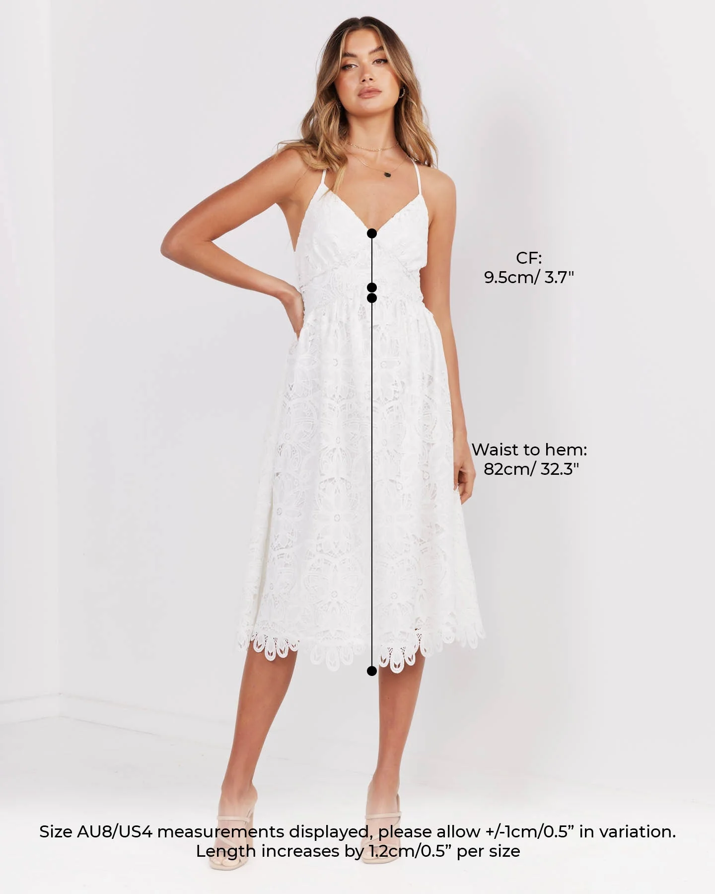 Norah Dress-White