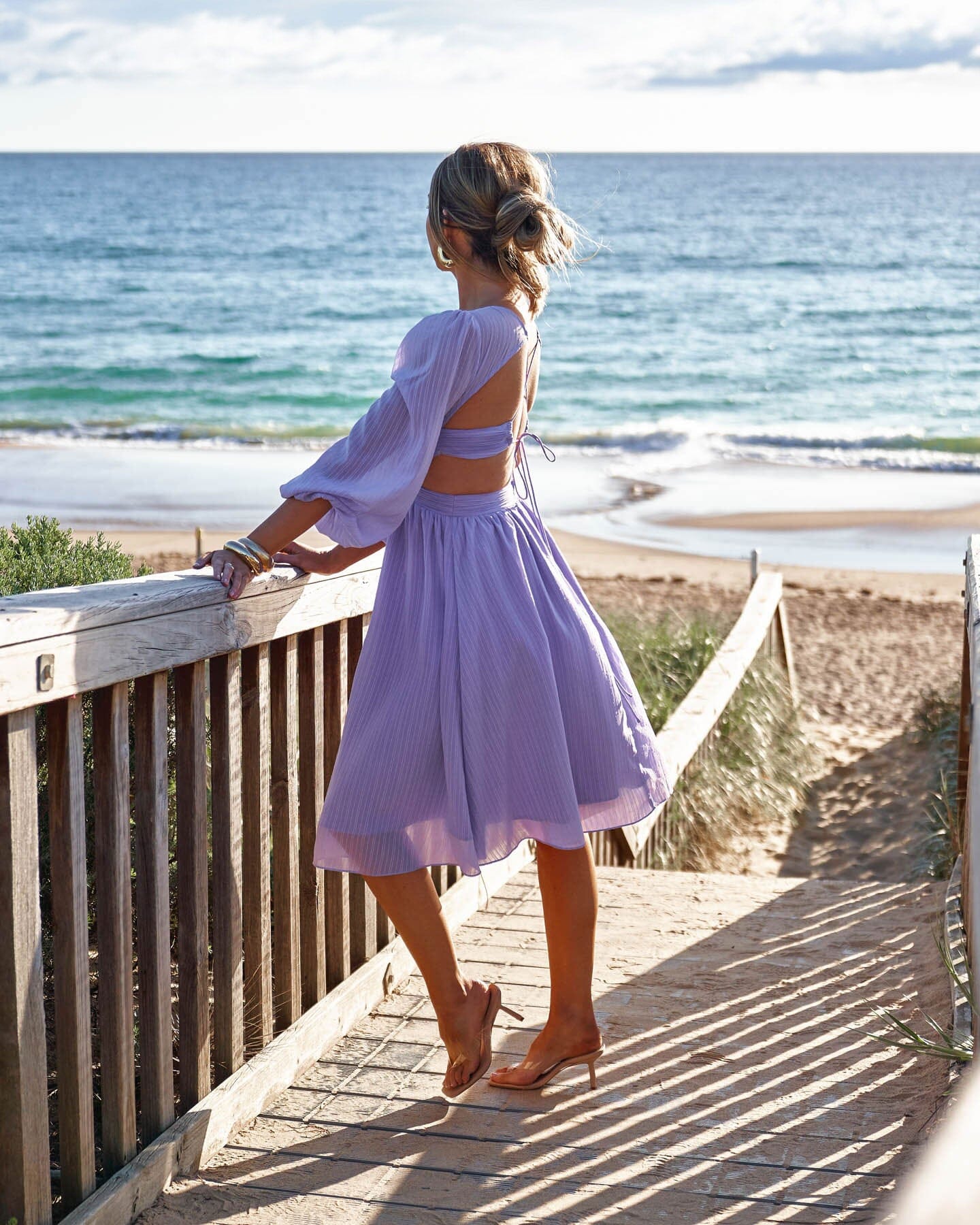 Leilani Dress-Lilac