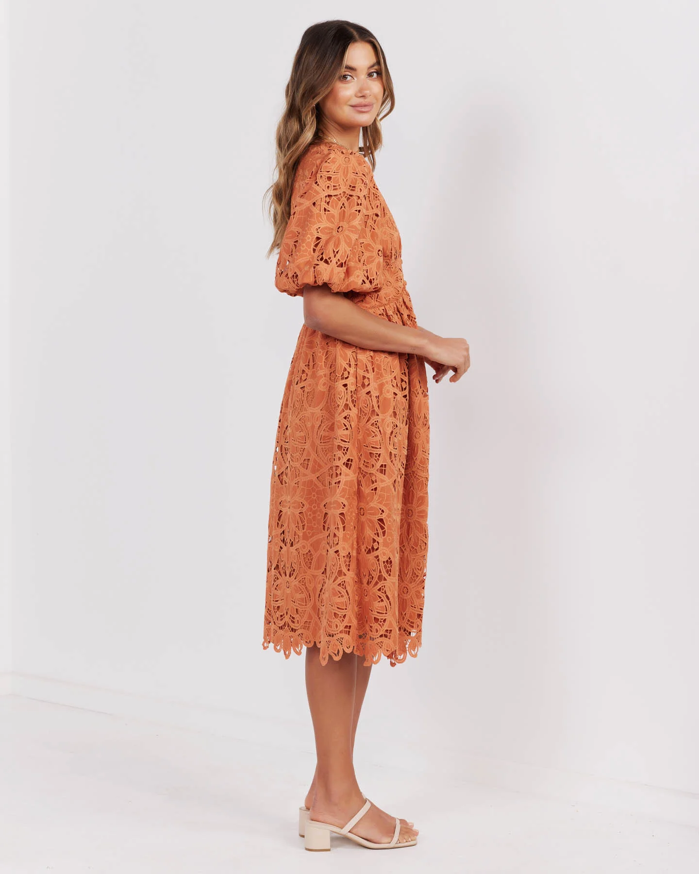 Londyn Dress-Orange
