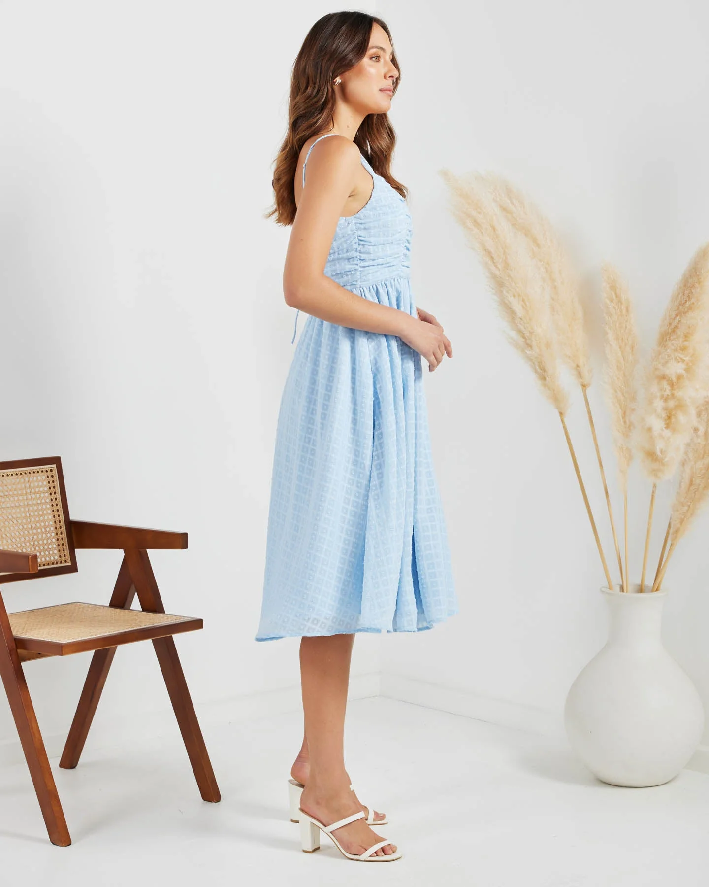 Tunisa Dress-Blue