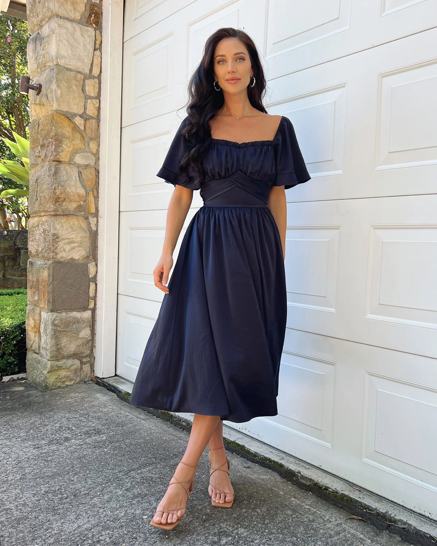 Kay Dress-Navy