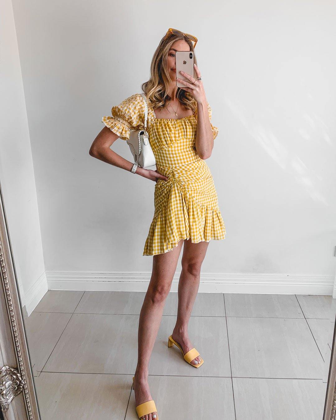 Reign Dress - Yellow