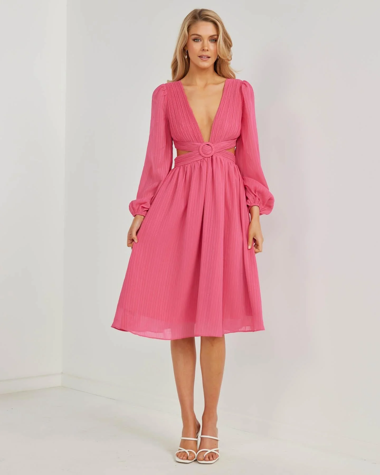 Leilani Dress-Pink