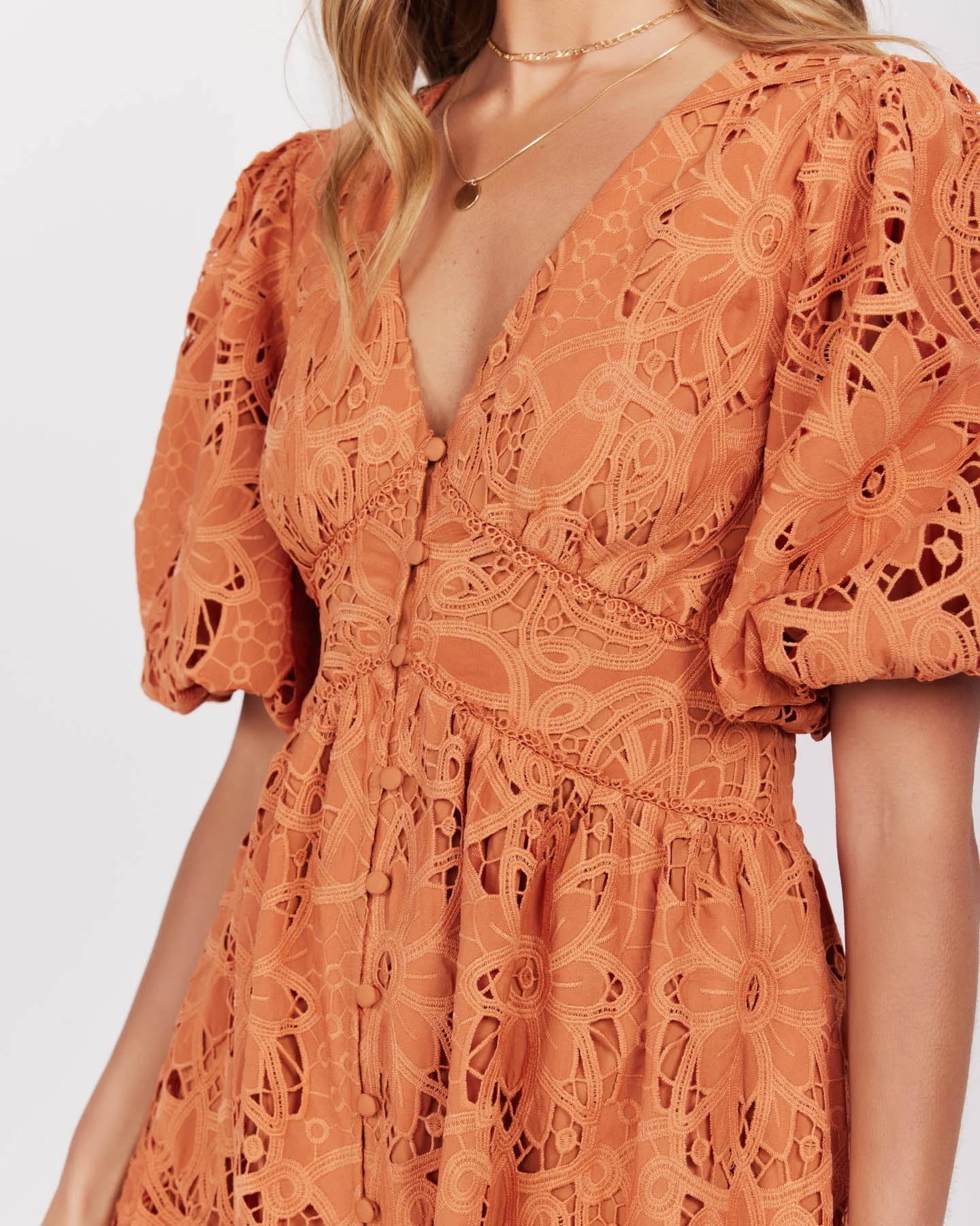 Londyn Dress-Orange
