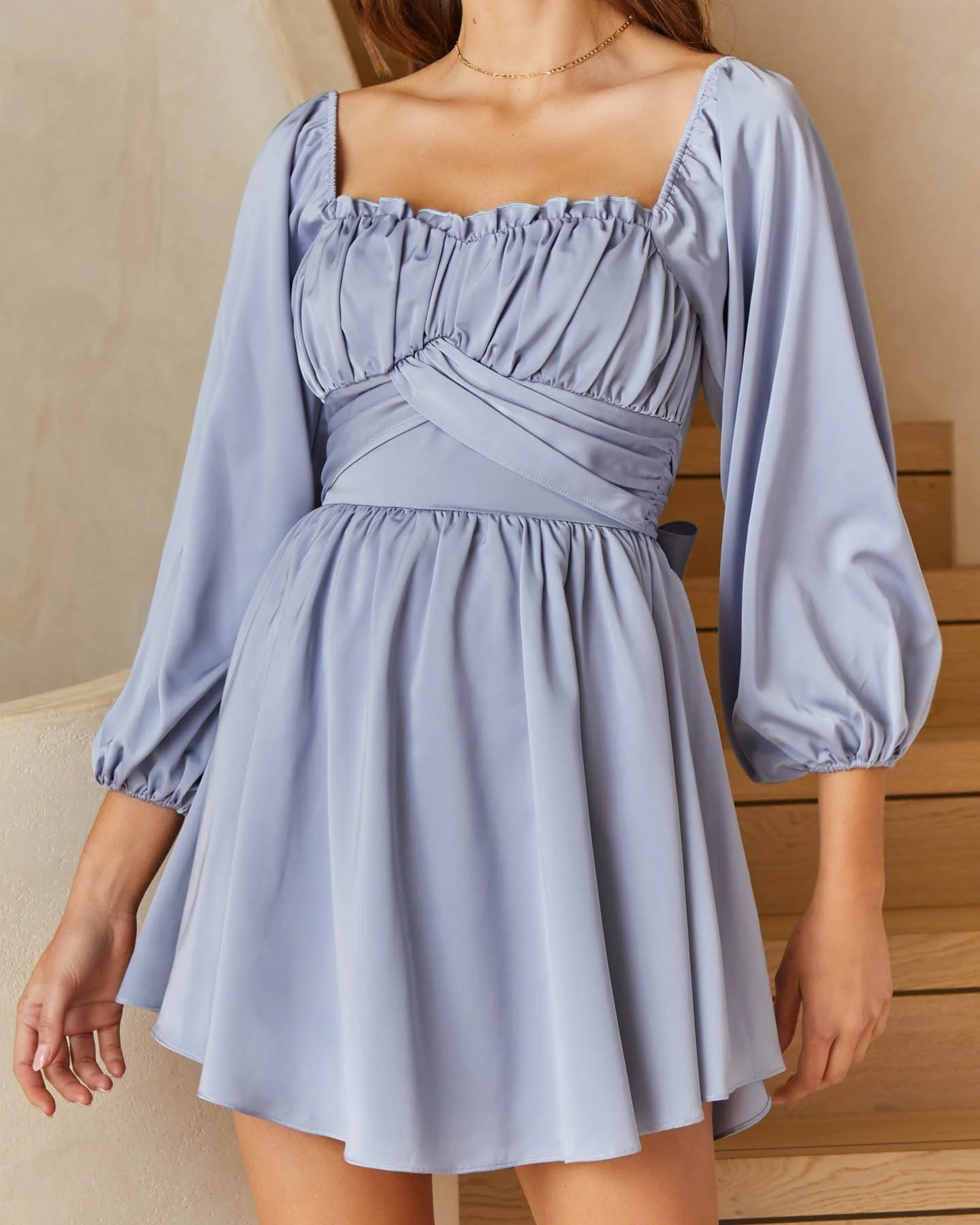Riviera Dress - Periwinkle