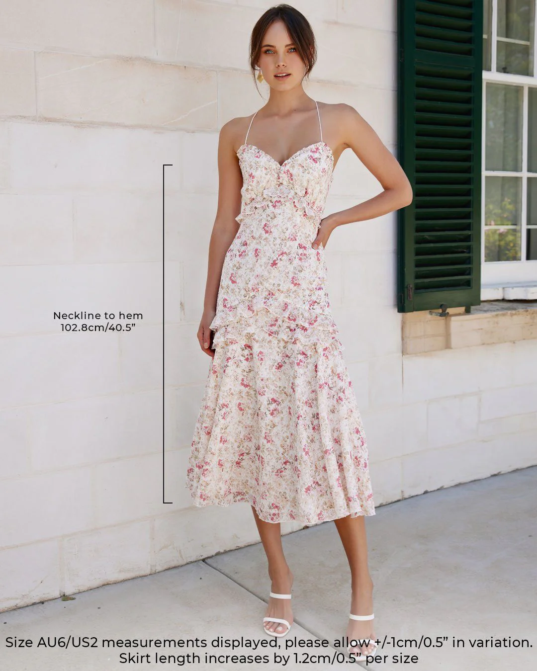 Samantha Dress - Yellow Floral