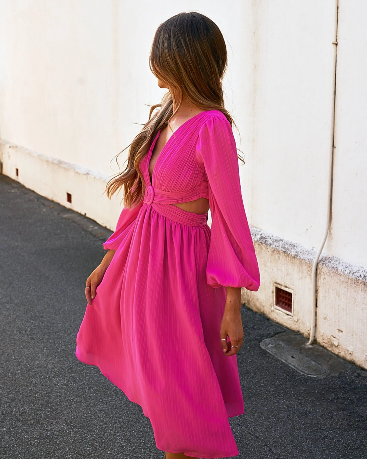 Leilani Dress-Pink