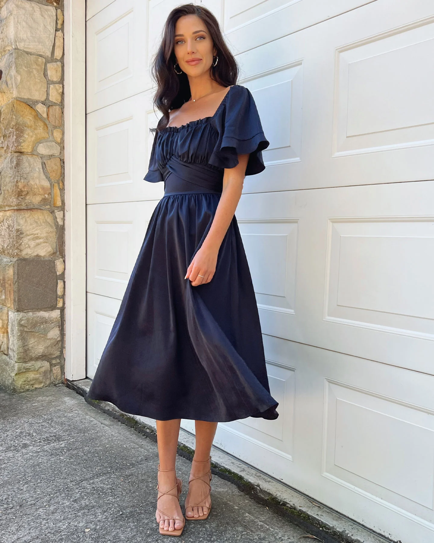 Kay Dress-Navy