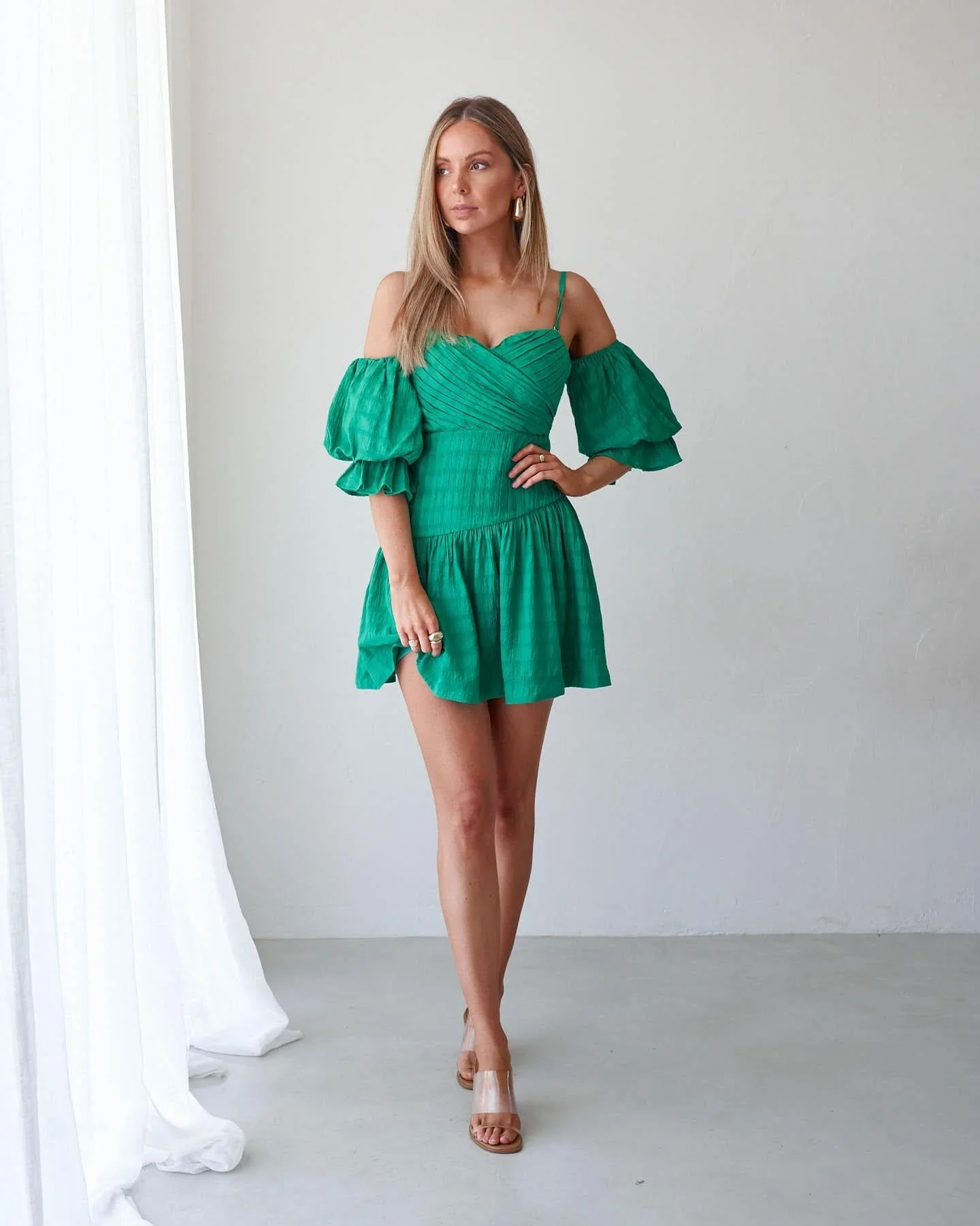 Penny Dress-Green