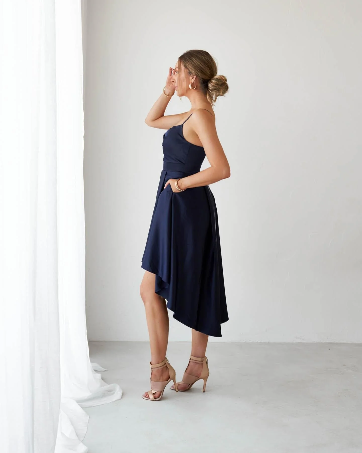Marie Dress-Navy