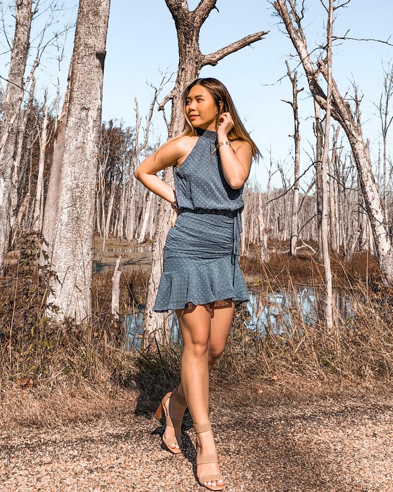 Pip Dress - Steel Blue