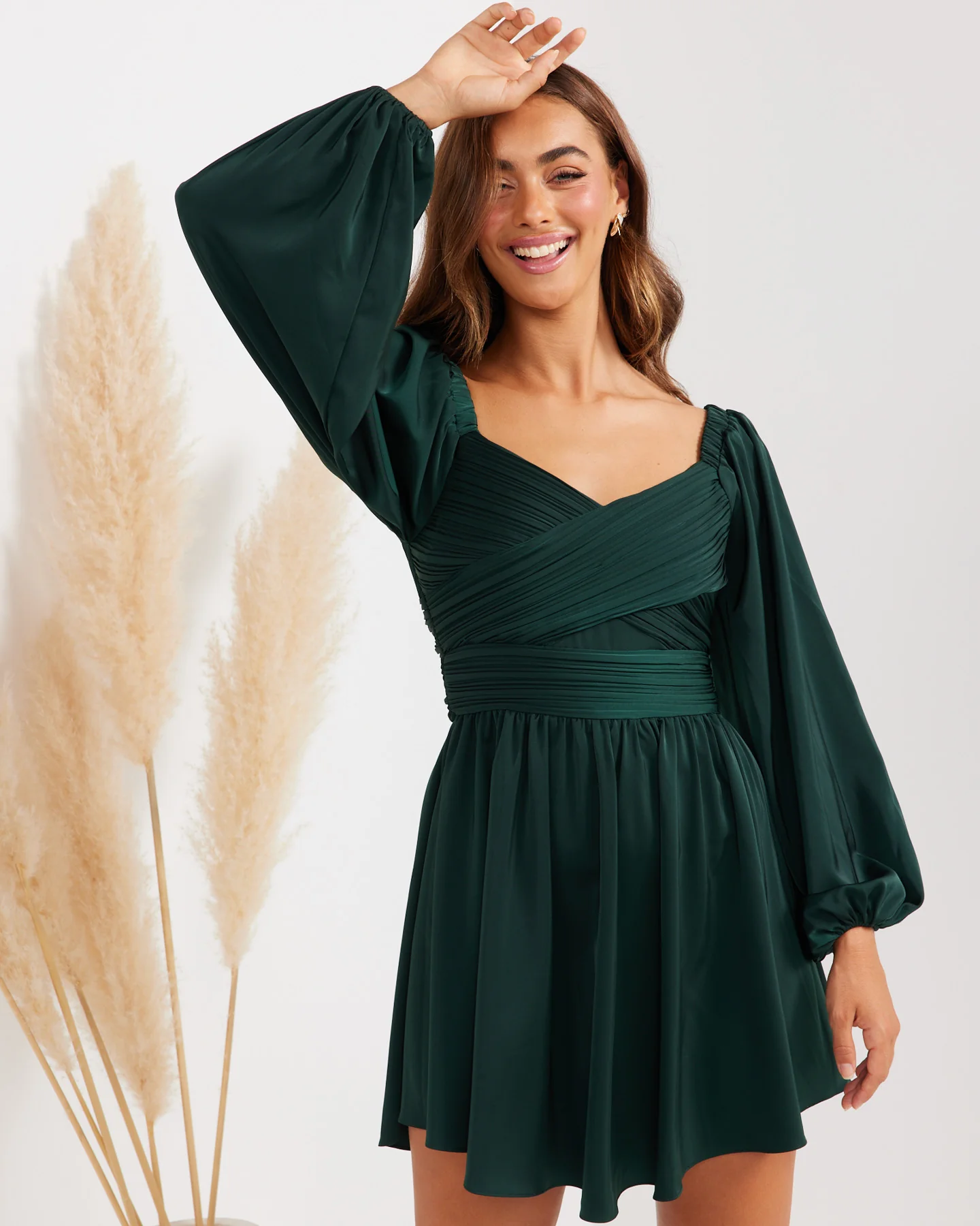 Maggie Dress-Green