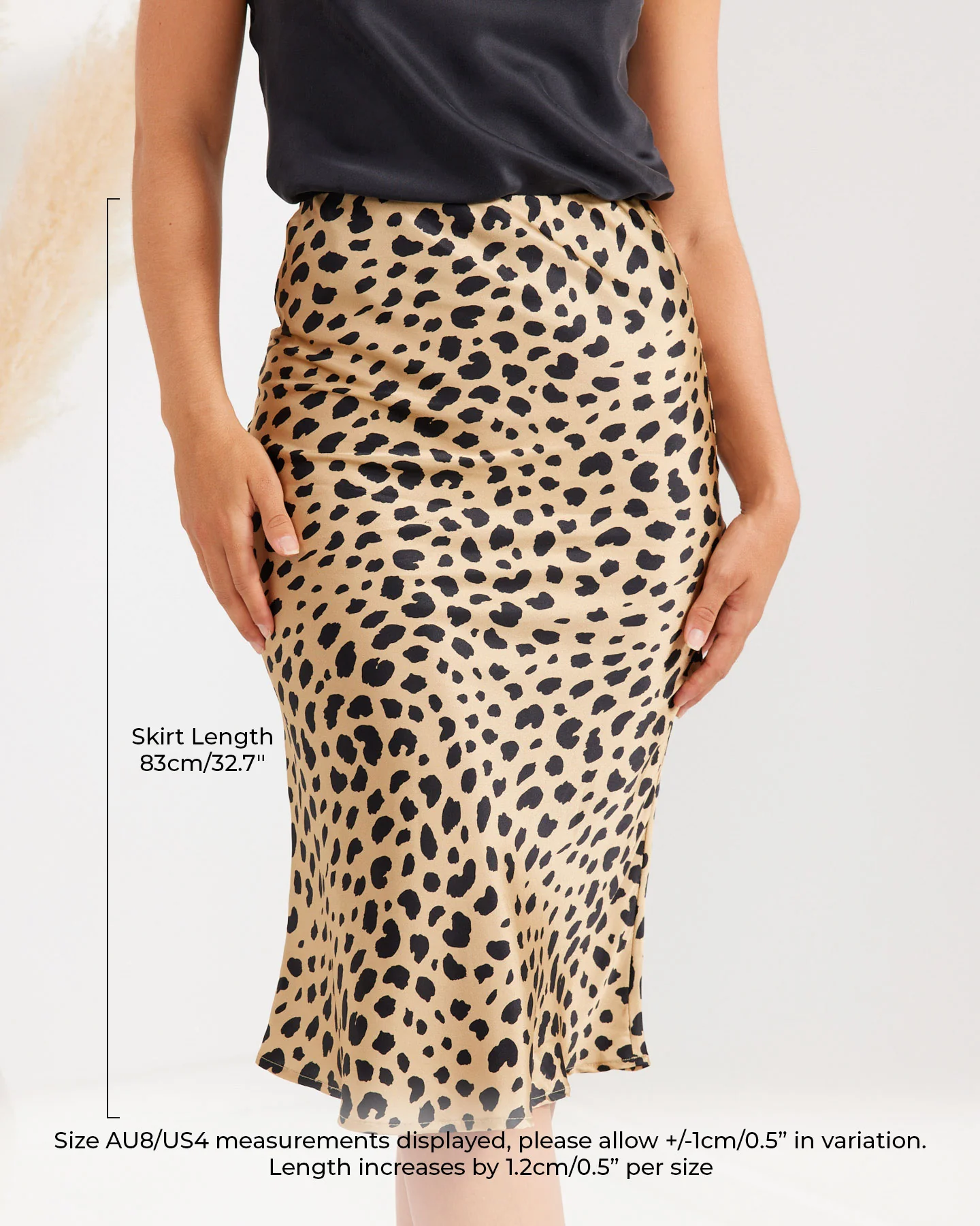 Leo Silk Skirt-Leo