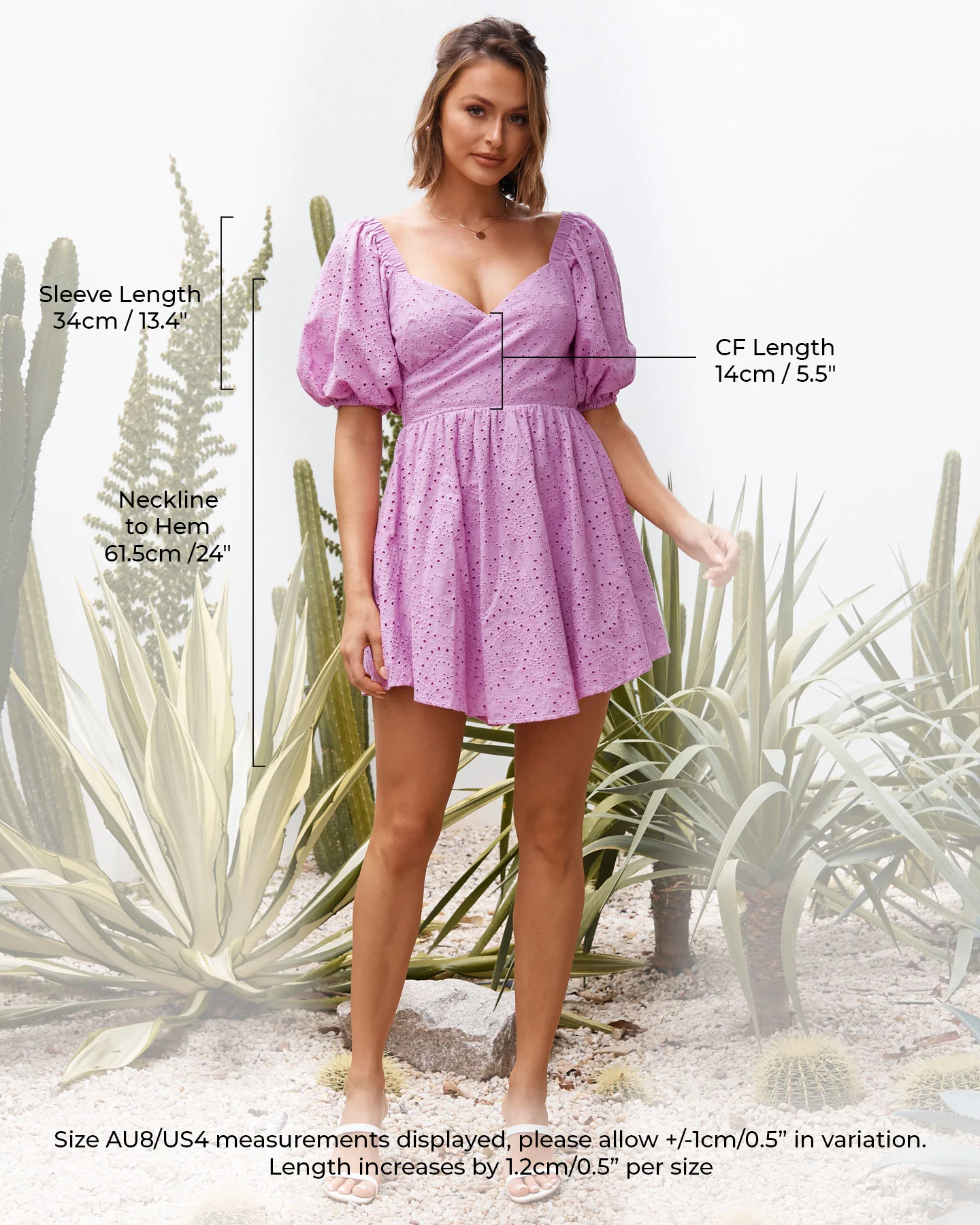 Rowen Dress - Purple